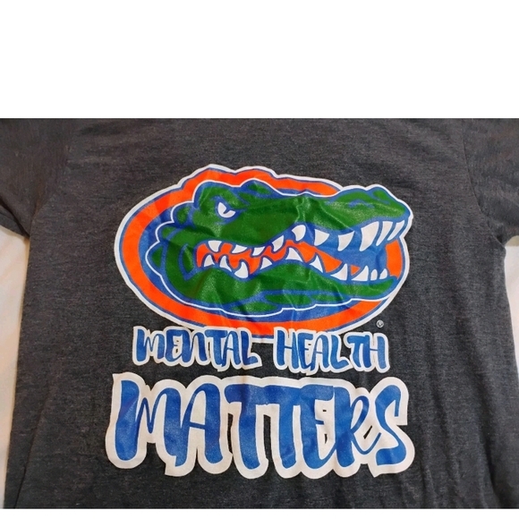 Tultex Gray Florida Gators Mental Health Tee - Picture 2 of 9